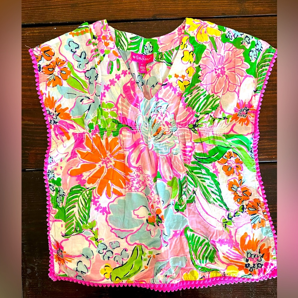 Girls Lilly Pulitzer for Target Swim Coverup - EUC
